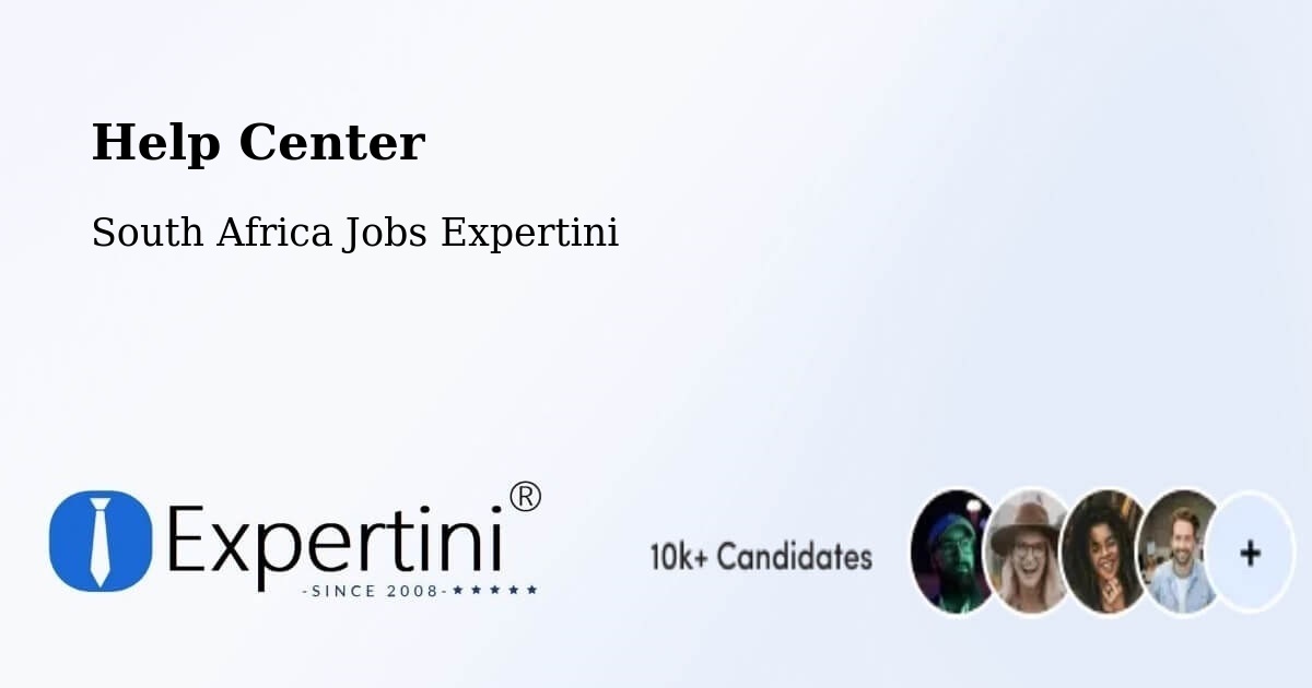 Help Center – Knysna - South Africa Jobs Expertini